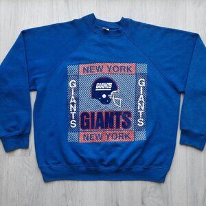 Vintage 80s New York Giants Sweatshirt, Retro New York Giants NFL Football Shirt
